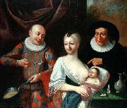 VIVARINI, family of painters, Mother and child with Harlequin
